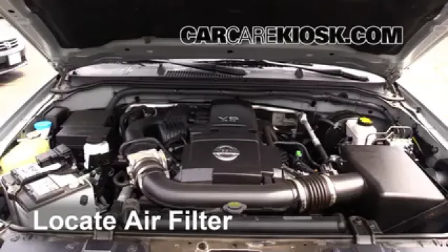 2012 Nissan Frontier SL 4.0L V6 Crew Cab Pickup Air Filter (Engine) Replace